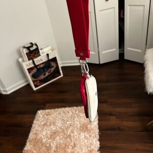 lululemon athletica Red and White Key & Card Holder